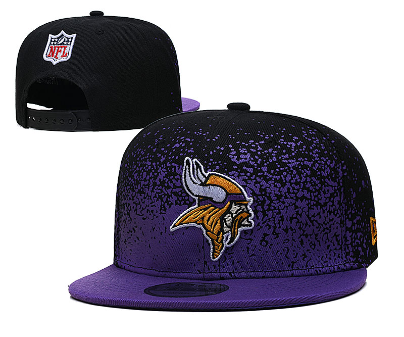 2021 NFL Minnesota Vikings hat GSMY->nfl hats->Sports Caps
